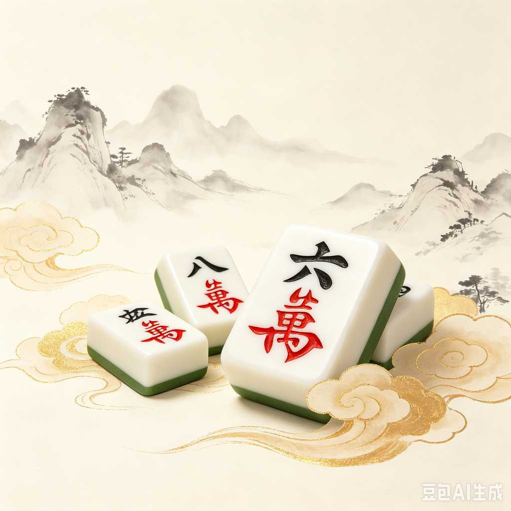 mini luxury mahjong gift set